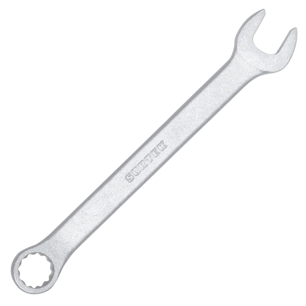 Llave combinada satinada métrica, 12 puntas, 10 mm Surtek
