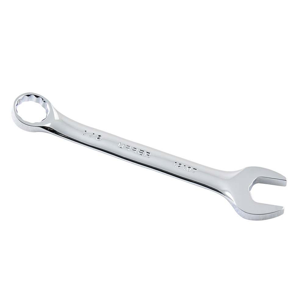 Llave combinada corta pulido espejo en pulgadas, 12 puntas, 1/2" Urrea