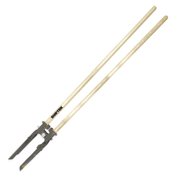 Cavahoyos con mango de madera 48", 6" Atlas Surtek