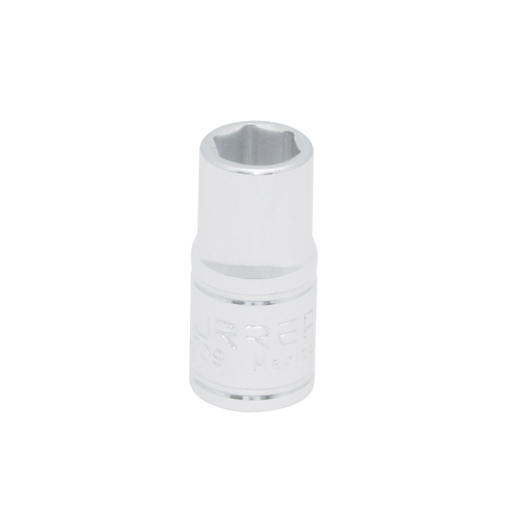 Dado cuadro de 1/4", 6 puntas, en pulgadas, 3/16" Urrea