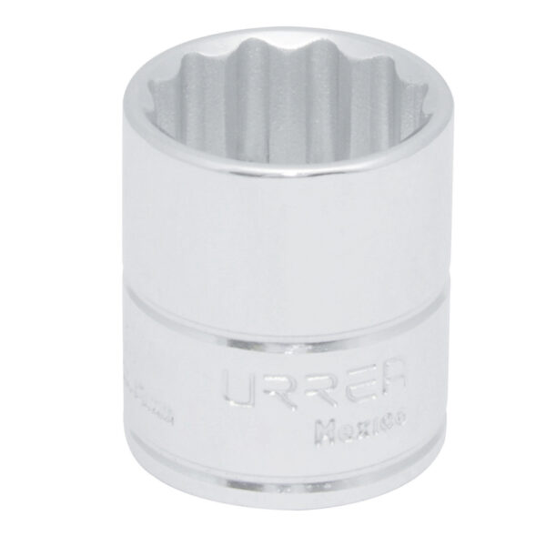 Dado cuadro de 3/8", 12 puntas, en pulgadas, 17/32" Urrea