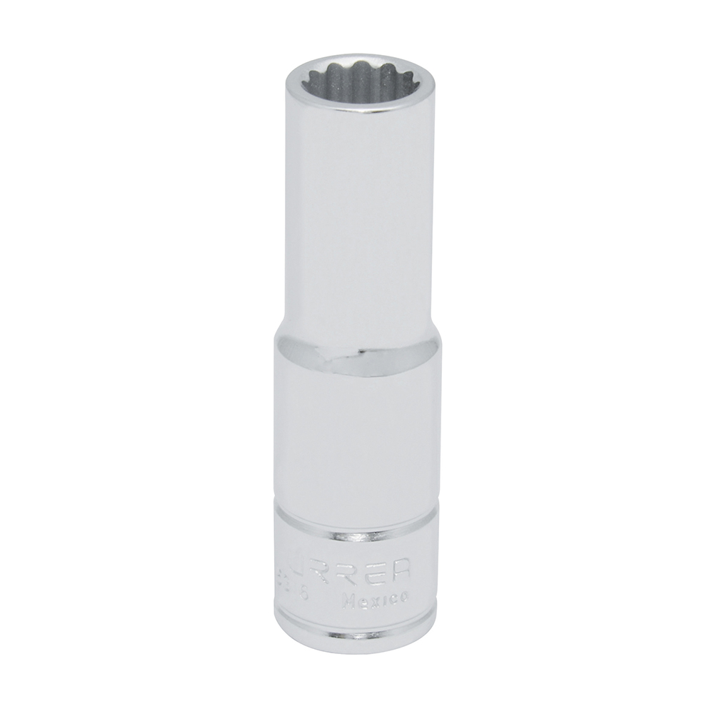 Dado cuadro de 1/2", 12 puntas, en pulgadas, 3/8" Urrea