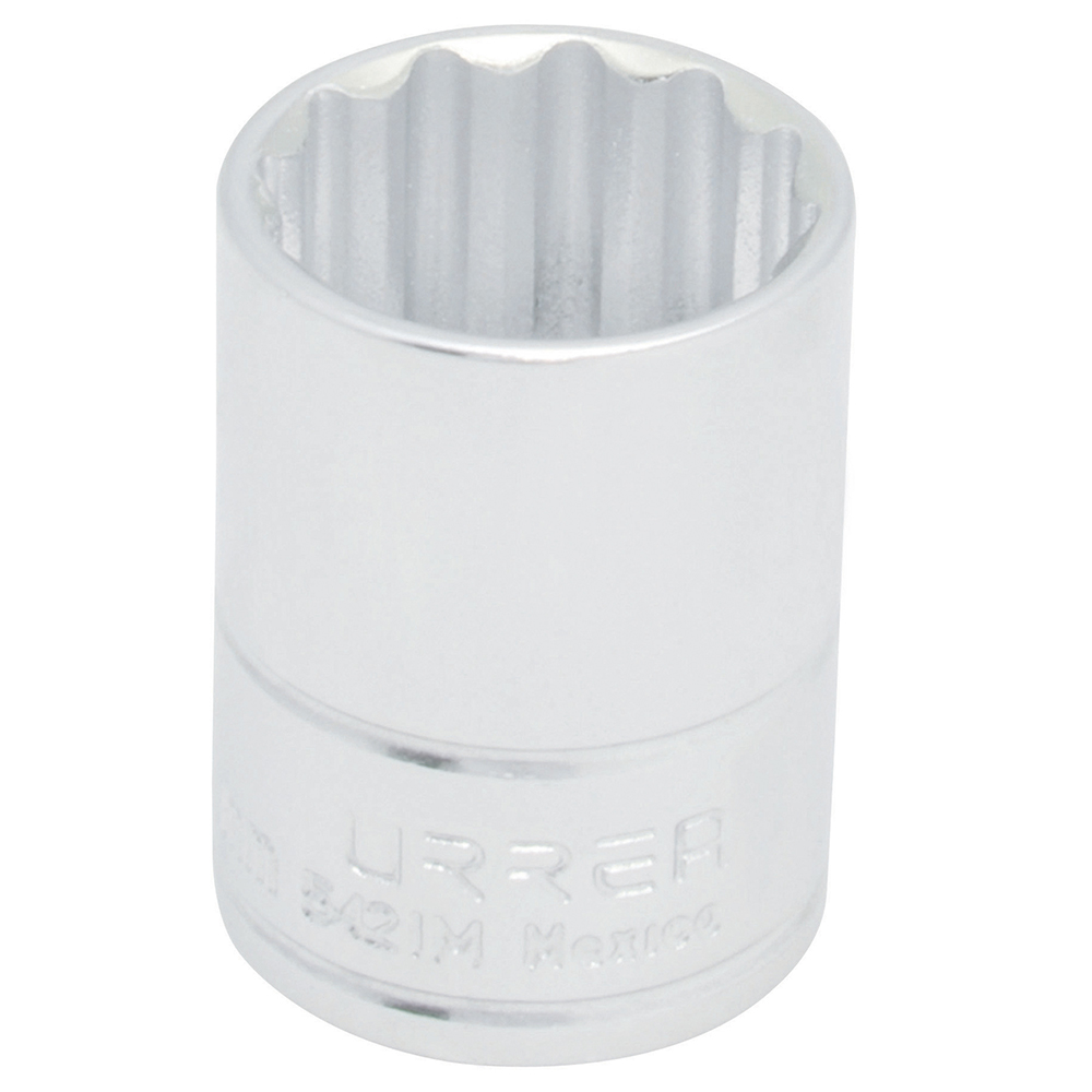 Dado cuadro de 1/2", 12 puntas, métrico, 29 mm Urrea