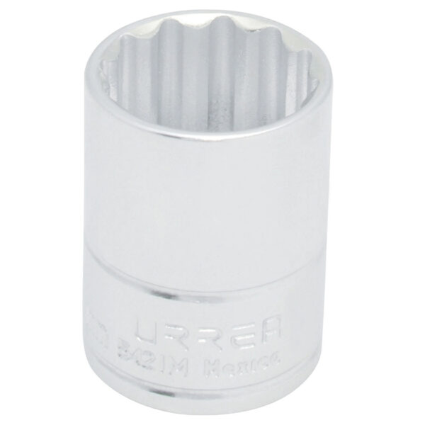 Dado cuadro de 1/2", 12 puntas, métrico, 31 mm Urrea