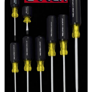 Juego de destornilladores con mango cushion grip, combinados, 8 piezas Urrea