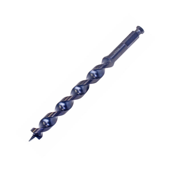 Broca para madera de acero al carbono tipo gusano 1/4" zanco de 1/4" Urrea