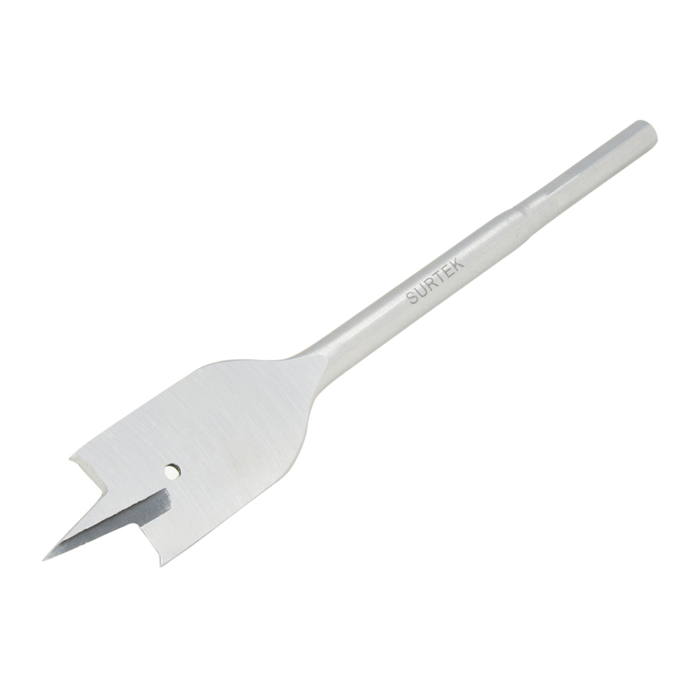 Broca para madera de acero al carbono tipo manita 1/4" zanco de 1/4" Surtek