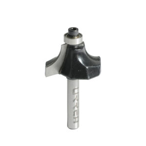 Broca para router de acero redondeadora de moldadura con balero 1-1/2" zanco de 1/4" Urrea