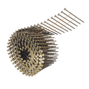 Clavos en rollo de 300 para clavadora neumática calibre 12 largo 1-3/4" Surtek