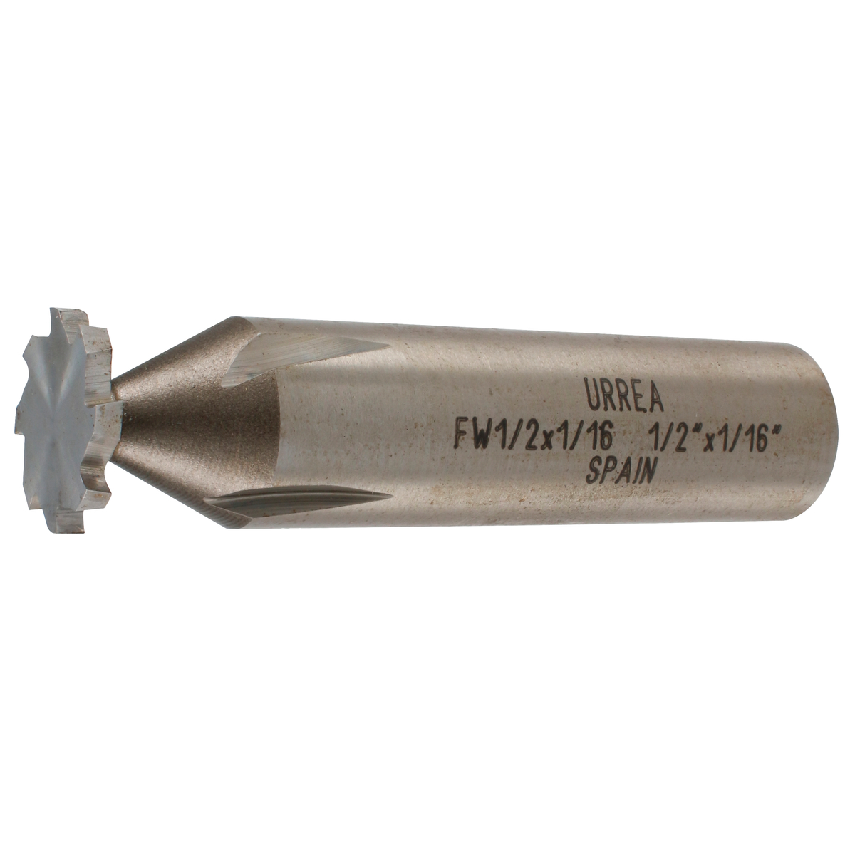 Fresa tipo woodruff 1/2" x  1/16" Urrea