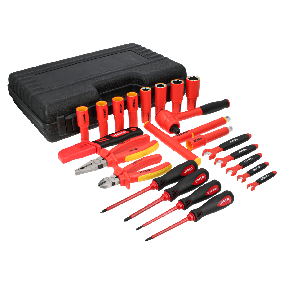 Juegos combinado de herramientas para electricista 1000V métrico, 23 piezas Urrea