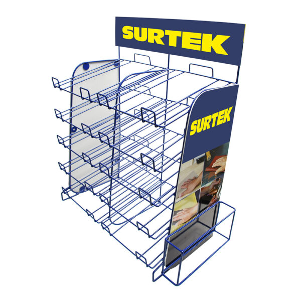 Rack despachador para lijas 50 x 28 x 65 cm Surtek