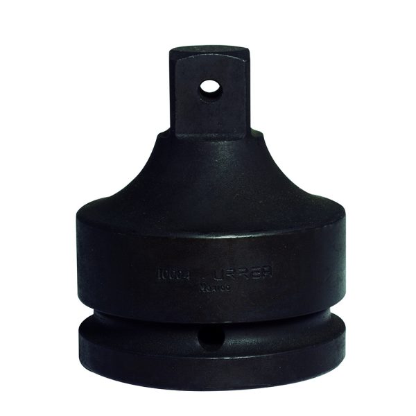 Adaptador con barreno pasado para dado de impacto cuadro de 1-1/2" hembra a 1" macho Urrea 10004