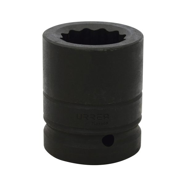 Dado de impacto cuadro de 1", 12 puntas, en pulgadas, 1-13/16" Urrea 10029T