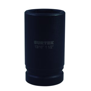 Dado de impacto pulgadas, doble apertura, cuadro para capuchón 13/16", 1-1/2" Surtek 107283