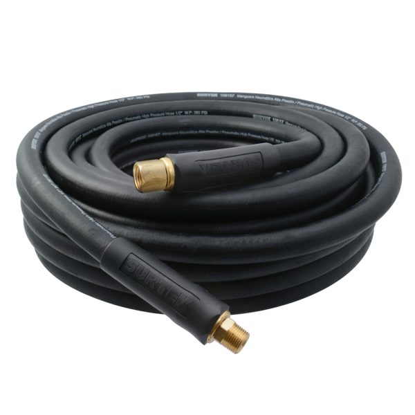 Manguera de PVC reforzadas para aire de alta presión 1/2" x 10 m Surtek 108156
