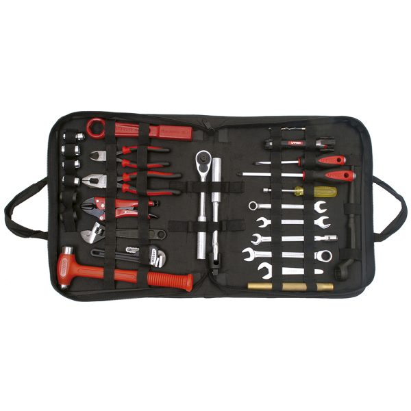 Juego combinado de herramientas con portafolio, 27 piezas Urrea 10B