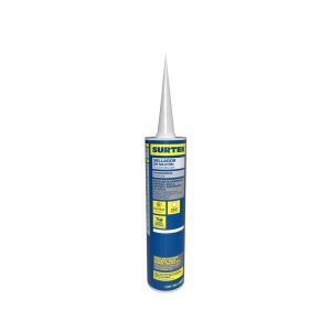 Silicon para baño y cocina, color blanco, 280 gr Surtek 113452