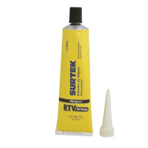 Silicón para alta temperatura, color negro en tubo, 70 gr Surtek 113458