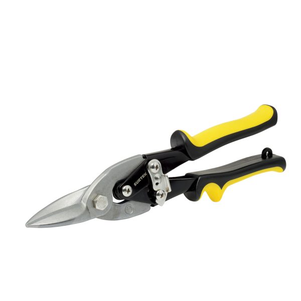 Tijeras para hojalatero tipo aviación 10", corte recto Surtek 115112