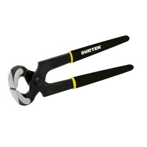 Tenaza para carpintero 8" mango con doble recubrimiento Surtek 115116
