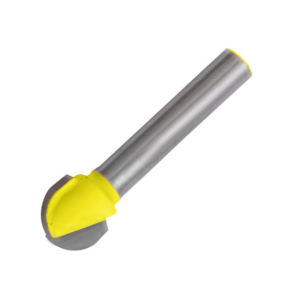Broca para router de acero de media caña 3/4" zanco de 1/4" Surtek 119260