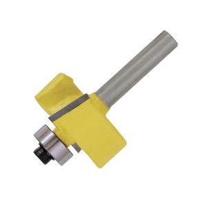 Broca para router de acero rebajadora con balero 1-1/4" zanco de 1/4" Surtek 119263