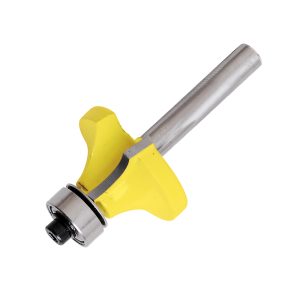 Broca para router de acero redondeadora con balero 1" zanco de 1/4" Surtek 119268