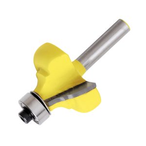Broca para router de acero moldadura clásica con balero 1-3/8" zanco de 1/4" Surtek 119277