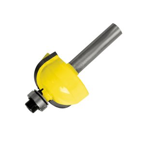 Broca para router de acero bocel cuarto con balero 1-1/8" zanco de 1/4" Surtek 119278