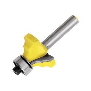 Broca para router de acero moldadura clásica con balero 1-1/8" zanco de 1/4" Surtek 119279