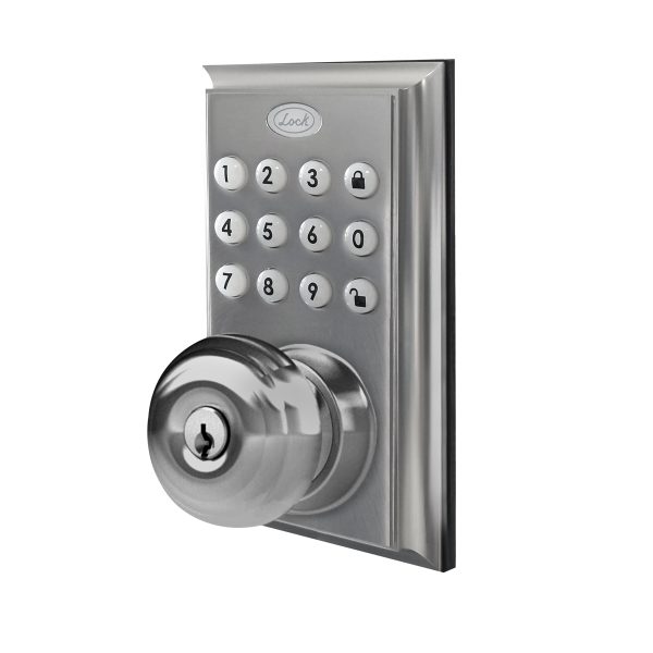 Cerradura digital tipo botón con pomo, llave estándar Lock 11CD