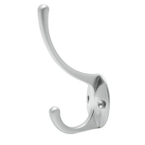 Gancho perchero sombrero y abrigo, níquel satinado Lock 11PE
