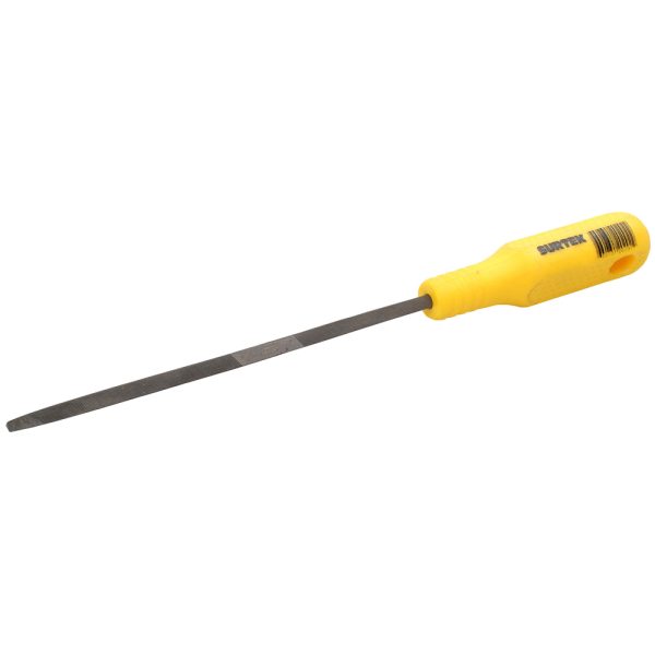 Lima triangular doble con mango plástico 8" Surtek 120293
