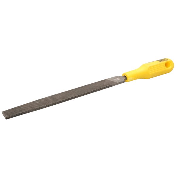 Lima plana con mango plástico 12" Surtek 120338