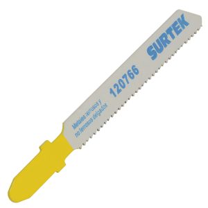 Segueta para sierra caladora 18 DPP, super fino, zanco T, 5 piezas Surtek 120766