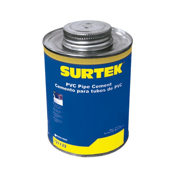 Cemento para tubo PVC, 473 ml Surtek 121132