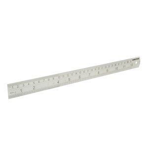 Regla de acero inoxidable 12" Surtek 122211