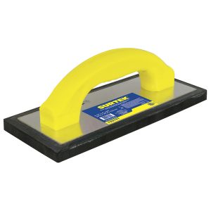 Flota de hule acabado fino con mango de plástico 9-1/2" x 4" x 5/8" Surtek 123191