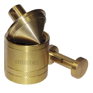 Plomada de latón tipo barril 340 g Surtek 123274