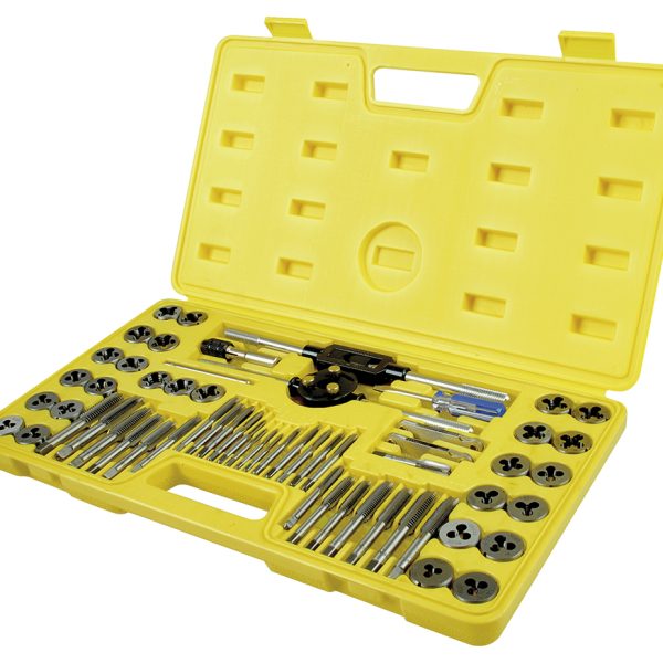 Juego de machuelos y dados, 60 piezas Surtek 123702