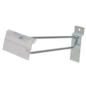 Gancho para panel ranurado con preciador plástico, 8" Surtek 124134