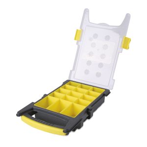 Caja organizadora plástica 8" x 13" x 2" Surtek 125010
