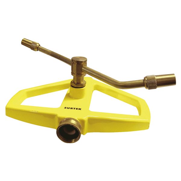 Aspersor estacionario con base metálica de 2 brazos 3/4" GHT Surtek 130312