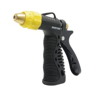 Pistola para riego con recubrimiento de PVC con boquilla metálica regulable 3/4" GHT Surtek 130341