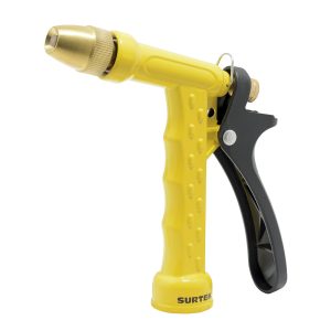 Pistola para riego metálica con boquilla regulable 3/4" GHT Surtek 130345