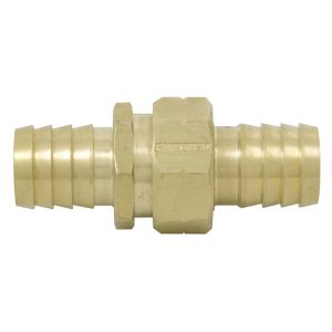 Conector para manguera de riego de latón, 1/2" macho-hembra Surtek 130372