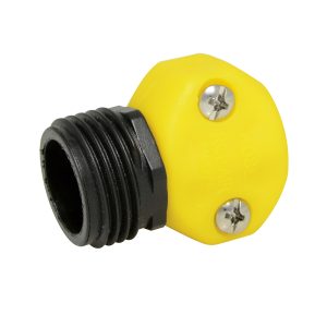 Conector para manguera de riego plastico, 1/2" macho Surtek 130376