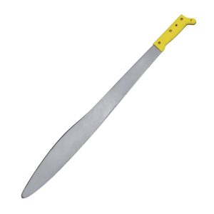 Machete laminado con mango amarillo caguayano 24" Surtek 130497