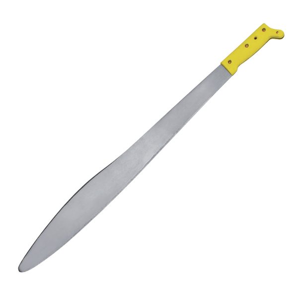 Machete laminado con mango amarillo acapulqueño 24" Surtek 130501